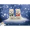 kevinsgiftshoppe Ceramic Christmas Westie Dog Salt And Pepper Shaker Set Home Decor   Kitchen Decor